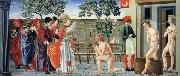 Giovanni di Francesco St Nicholas Resurrects Three Murdered Youths oil